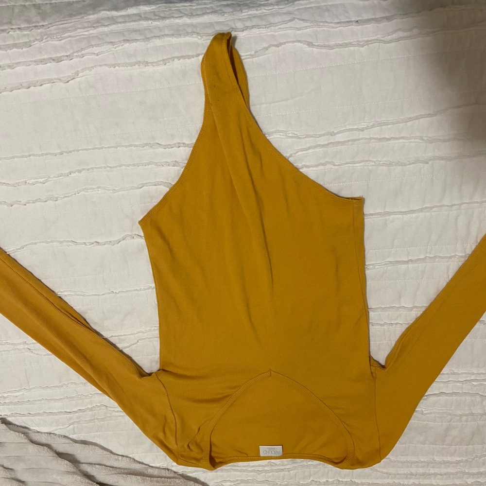 Mustard yellow one piece